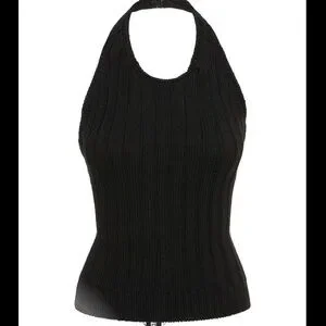 Khaite イマミティトレス 54274132 200 KHAITE | Tops | Khaite Sesto Sweater Knit Halter Top | Poshmark